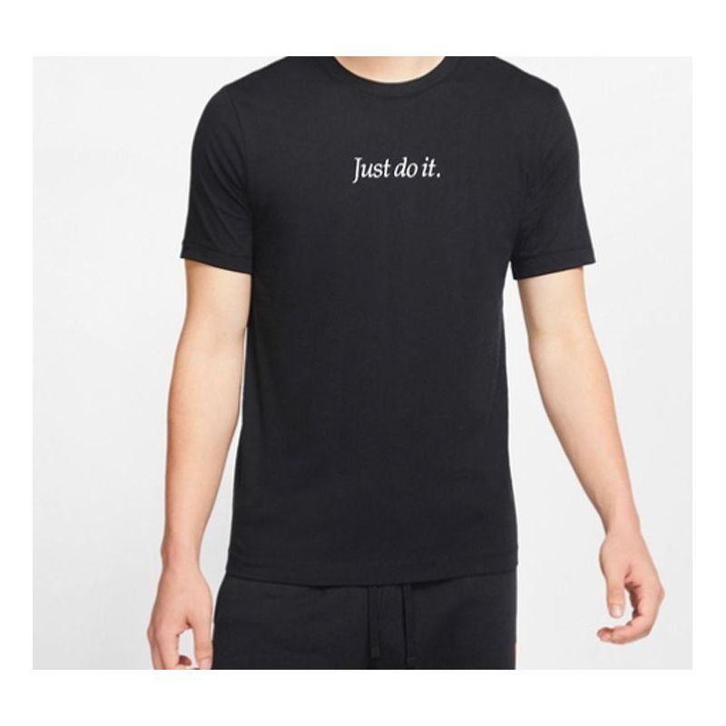 Nike Sportswear Short Sleeve 'JDI Letter Black' CD9633-010