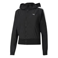 (WMNS) PUMA Train Favorite Woven Jacket 'Black' 519533-01