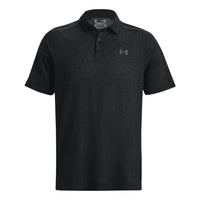 Under Armour Iso-Chill Heather Polo Shirt 'Black' 1377294-001