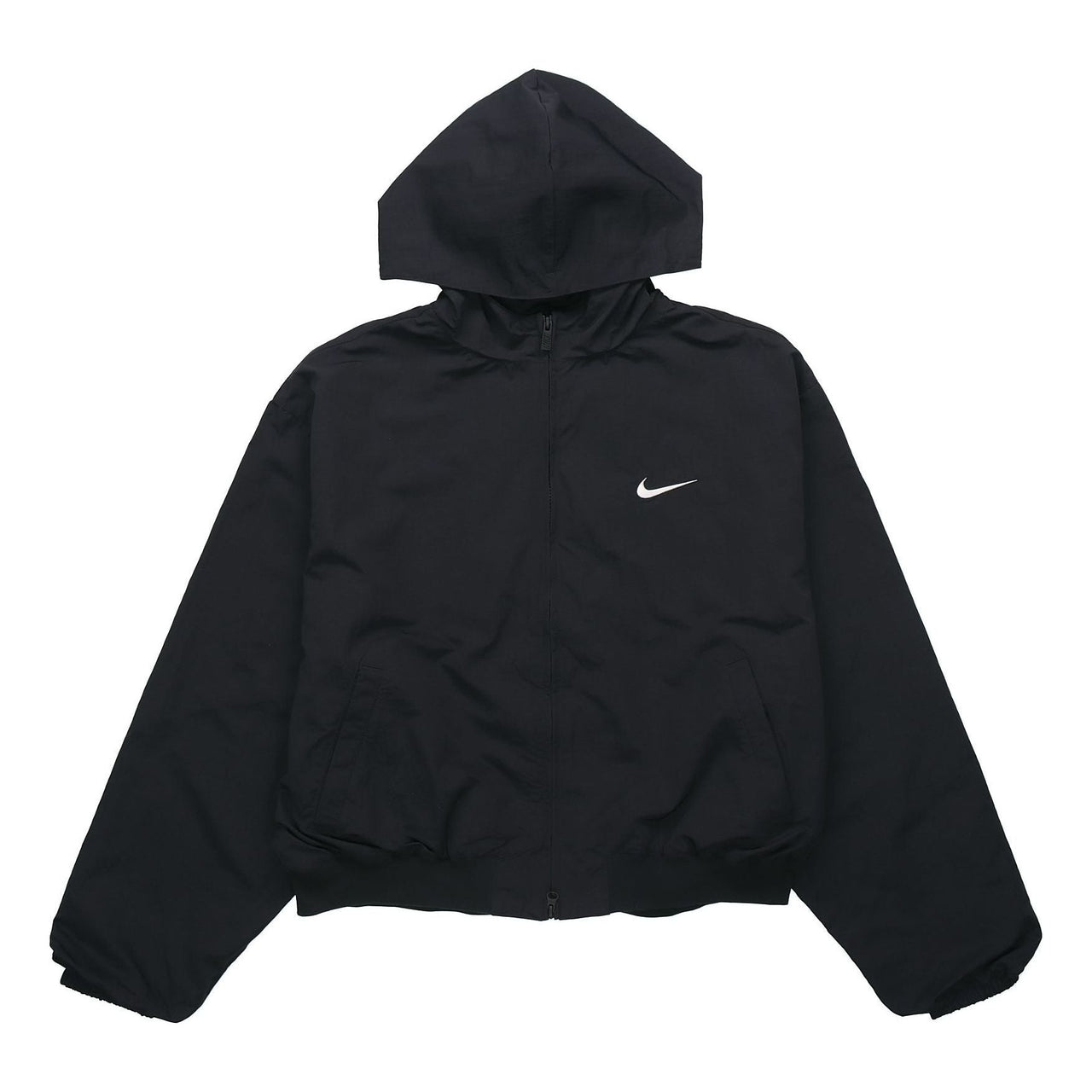 Nike X Fear Of God Hooded Bomber Jacket Black & Fossil BV4408-010