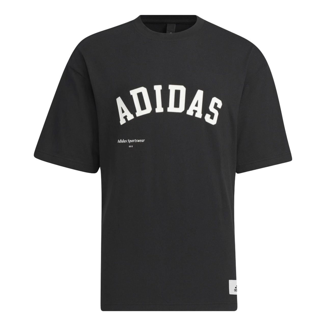adidas Sportswear Short Sleeve Tee 'Black' IS4962