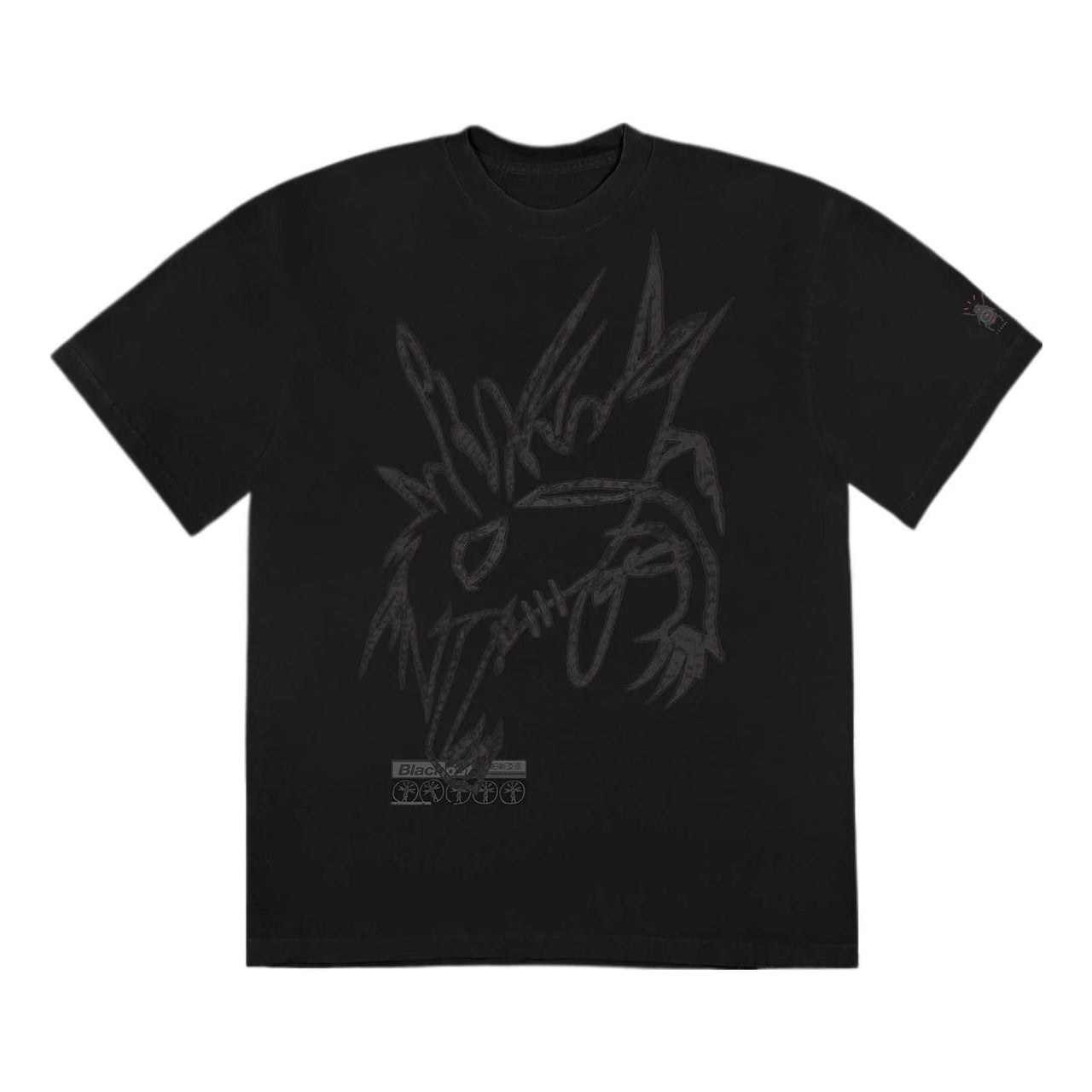 Travis Scott In The Dark T-Shirt 'Black' TS-22FW002