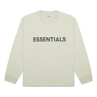 Fear of God Essentials FW20 Long Sleeve Logo Tee 'Sage' FOG-FW20-303