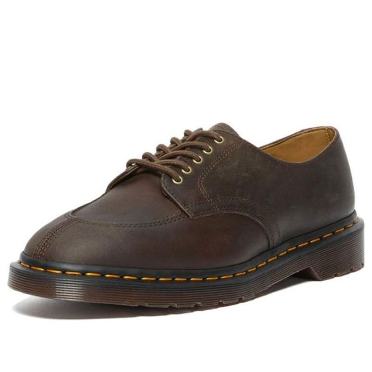 Dr. Martens 2046 Crazy Horse Leather Oxford Shoes 'Dark Brown' 27443201