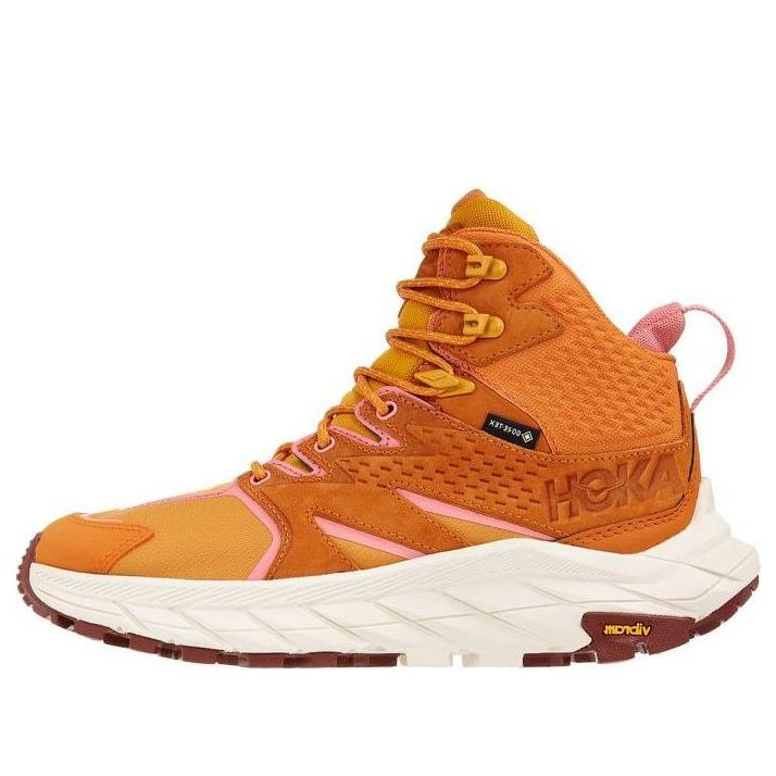 (WMNS) HOKA ONE ONE Anacapa Mid GORE-TEX 'Desert Sun Golden Yellow' 1119372-DSGYL