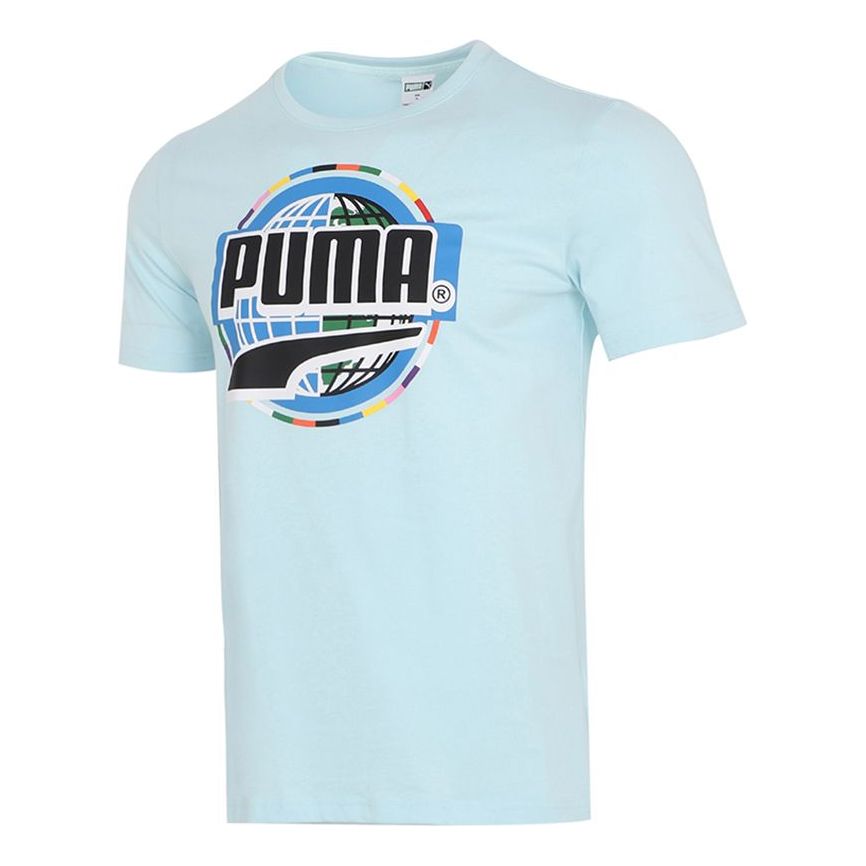 PUMA Graphic T-Shirt 'Blue Black' 531307-50