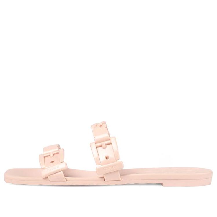 (WMNS) Gucci Rubber Slide Sandal 'Light Pink' 624731-J8700-5909