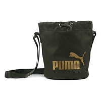 (WMNS) PUMA Core Up Small Bucket Bag 'Black Gold' 077388-03