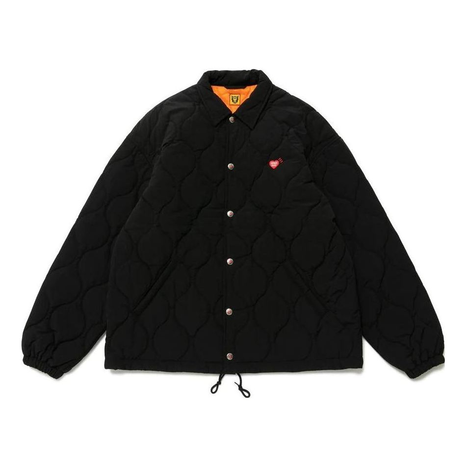 HUMAN MADE Quilted Coach Jacket 'Black' HM25JK006