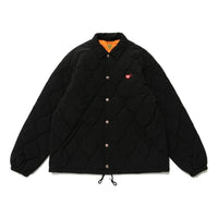 HUMAN MADE Quilted Coach Jacket 'Black' HM25JK006