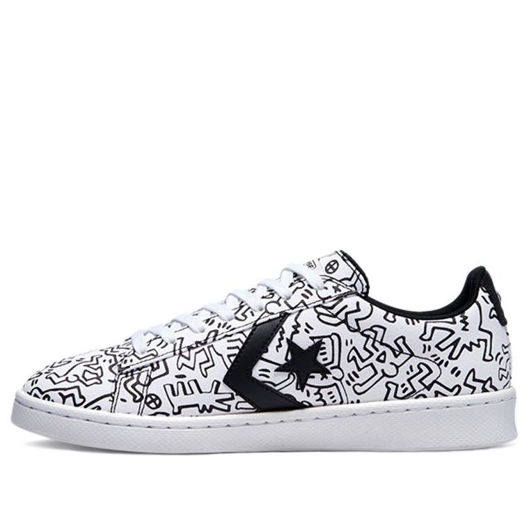 Converse Keith Haring x Pro Leather 'White Black' 171857C