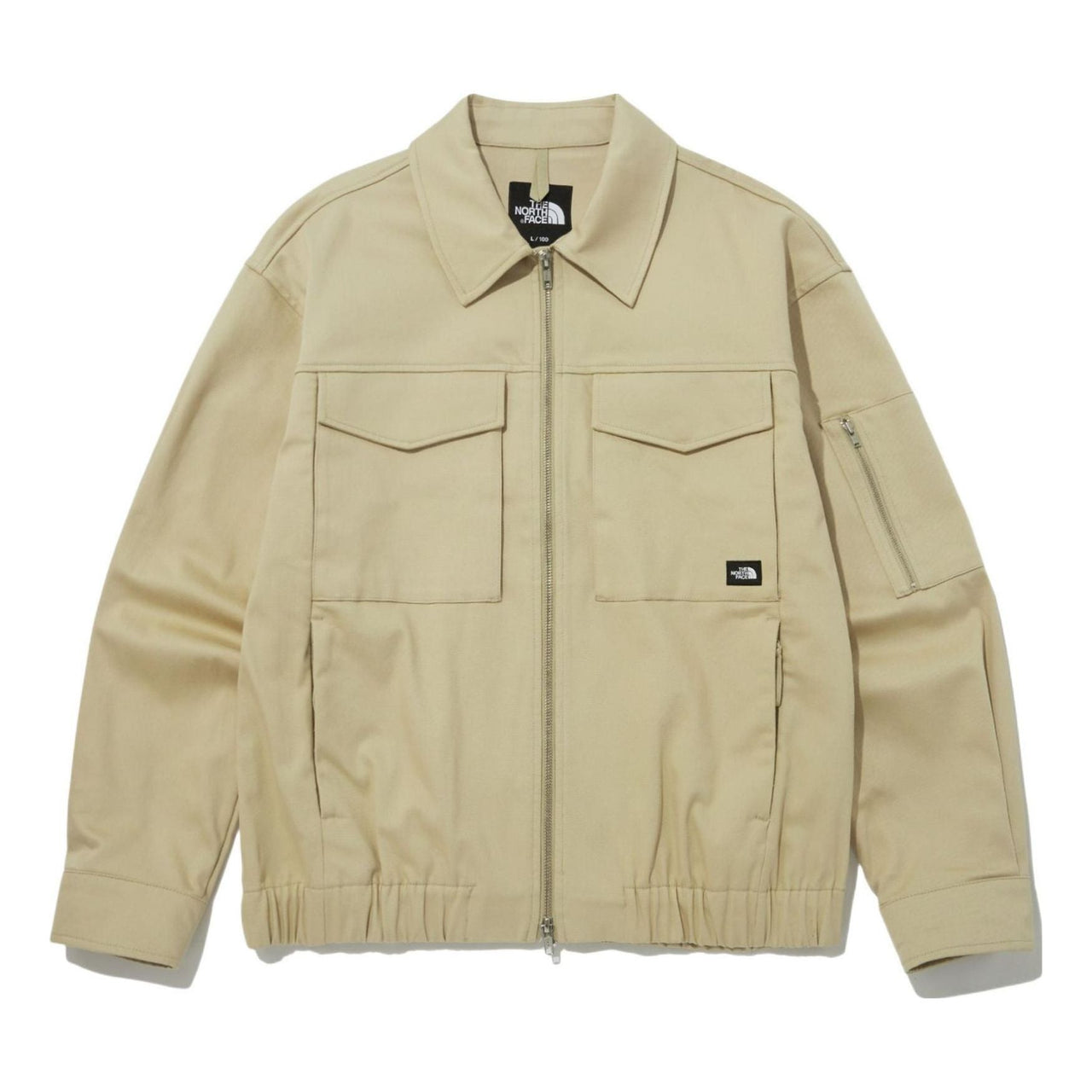 THE NORTH FACE All-Round Collar Bomber Jacket 'Beige' NJ3BP00B