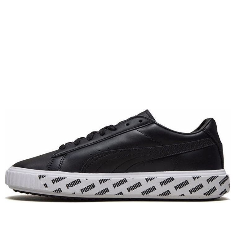 PUMA Breaker Retro Low Top Casual Skate Shoes Unisex Black 369198-01
