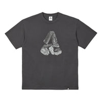 Men's Nike ACG Series Minimalistic Alphabet Logo Printing Round Neck Loose Casual Short Sleeve Dark Grey T-Shirt DJ5805-060