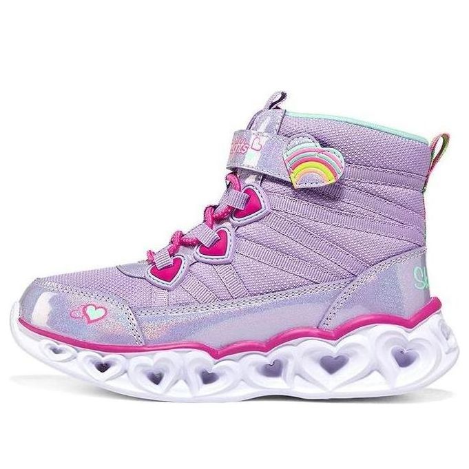 (GS) Skechers Sweetheart Lights 'Purple Pink' 302668L-LVMT