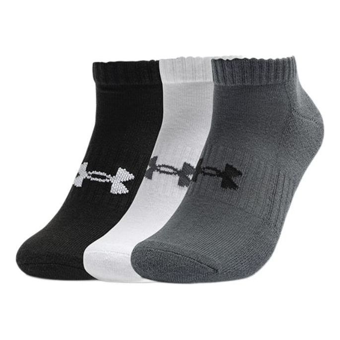 Under Armour Core No Show Socks (3 Pack) 'Multi-Color' 1363241-003