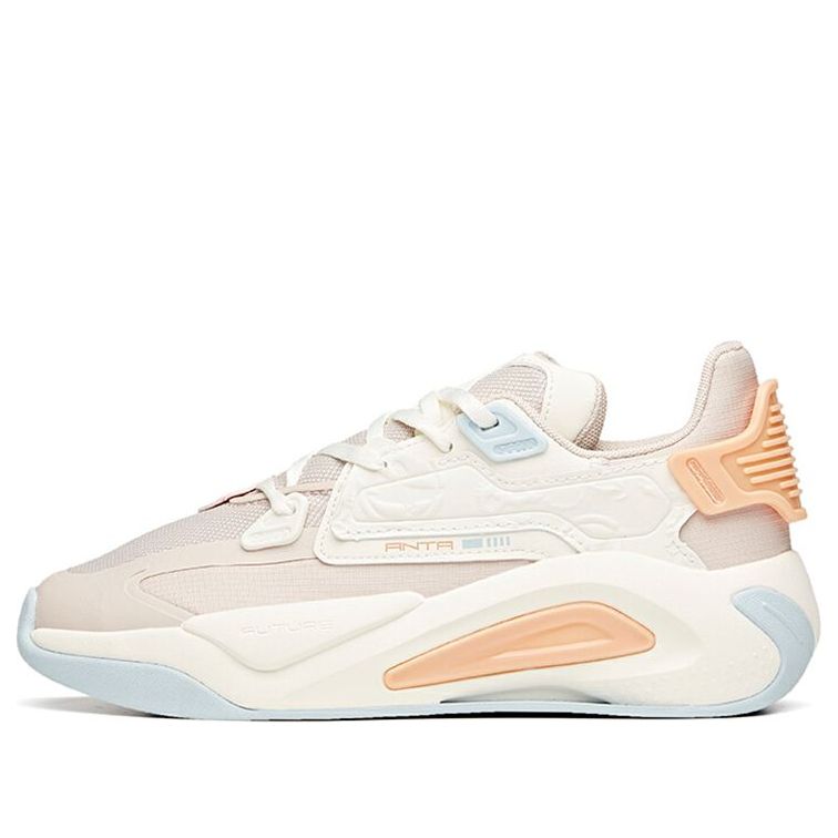 (WMNS) ANTA Life Series Sneakers 'Lotus Grey White' 122118083-3