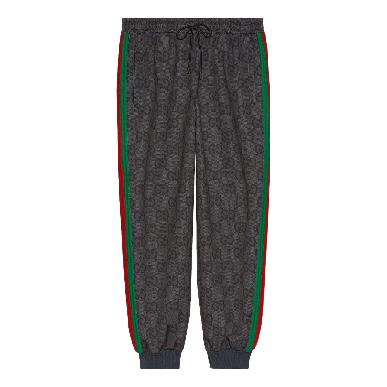 Gucci Jumbo GG Jogging Pant With Web 'Grey Dark Grey' 715192-XJF52-1155