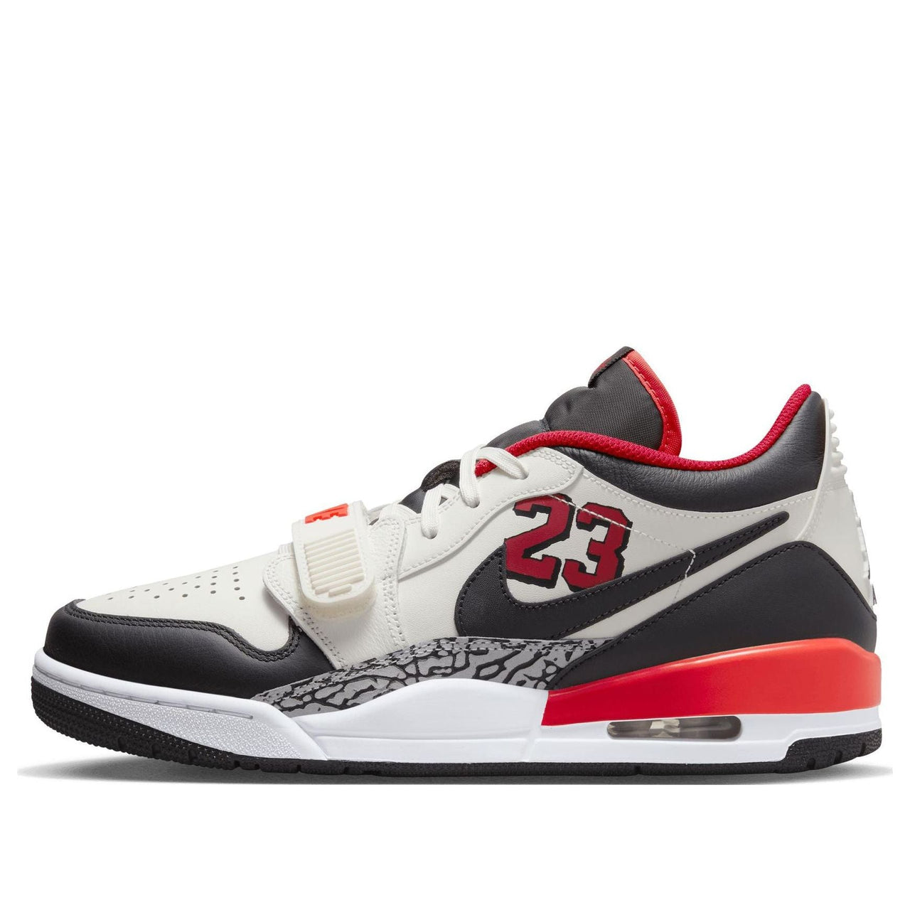 Air Jordan Legacy 312 Low '23 Sail Black Gym Red' FJ7221-101