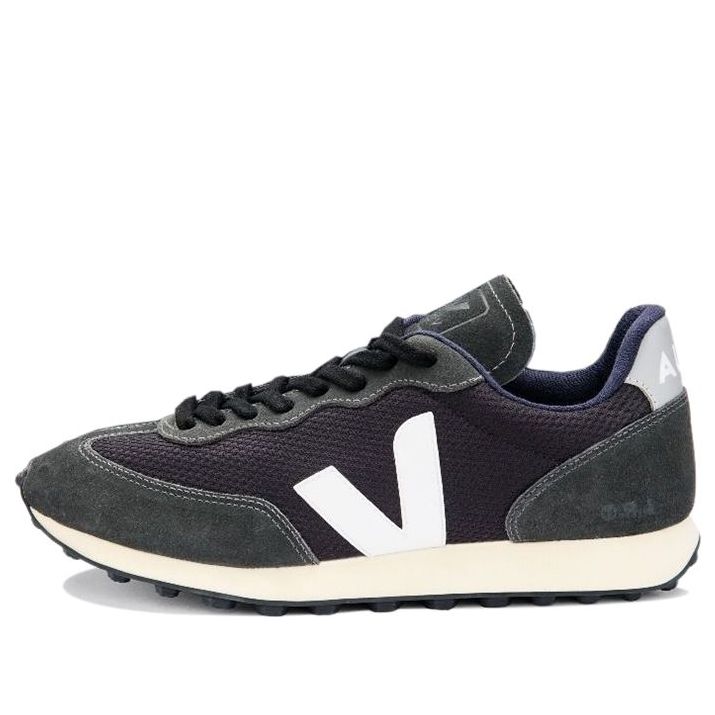 Veja Rio Branco Lace-Up Sneakers 'Black' RB0102367