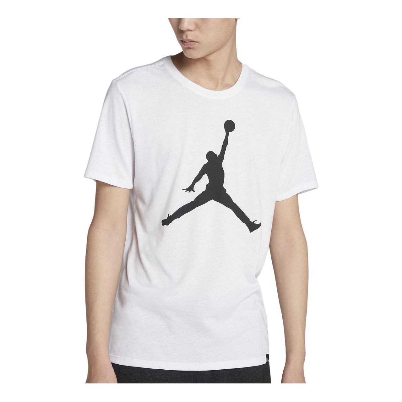 Air Jordan Jumpman Logo T-Shirt 'White' AQ8034-100