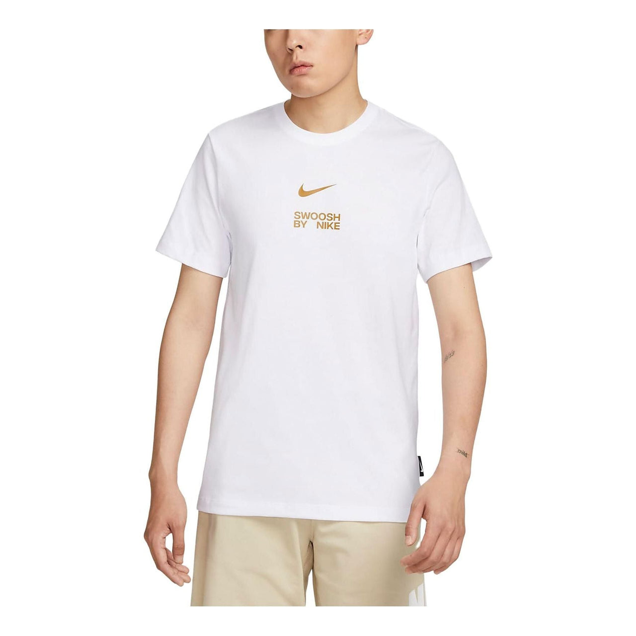 Nike Sportswear T-Shirt 'White Gold' FD1245-100