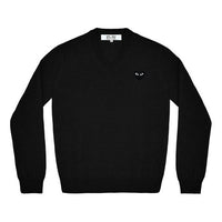 (WMNS) COMME des GARCONS PLAY Cardigan Black Emblem 'Black' AZ-N017-051-1