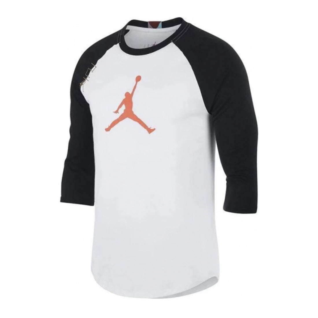 Air Jordan Cny 7 Sleeves T Men's Black And White CD9053-100