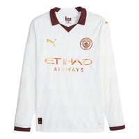 PUMA Manchester City Kids Away Shirt 2023/24 Season 'White' 770450-02