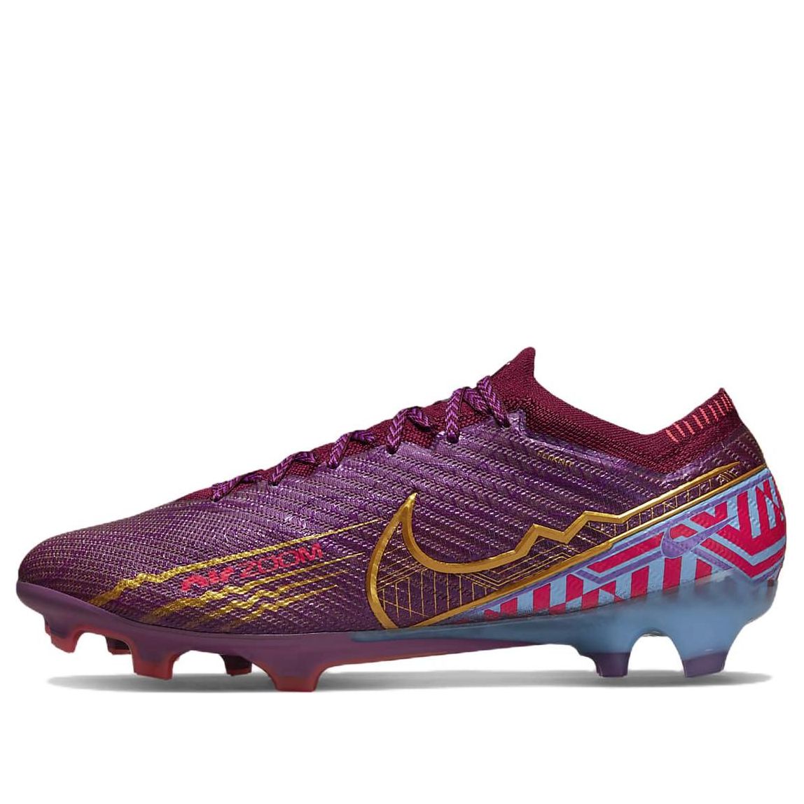 Nike Kylian Mbapp x Zoom Mercurial Vapor 15 Elite FG 'Dark Beetroot' DR9996-694