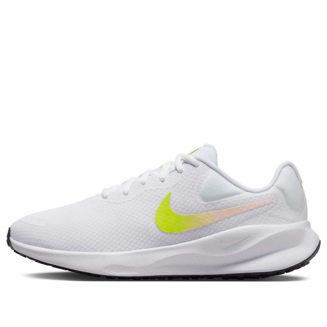 (WMNS) Nike Revolution 7 Wide 'White Cyber Crimson Tint' FZ6829-103