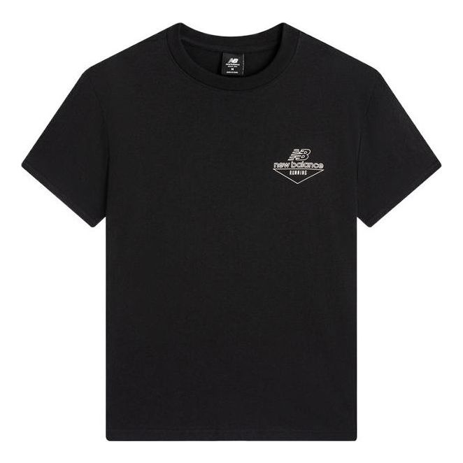 New Balance Logo Print T-Shirt 'Black' 5EC2U843-BK