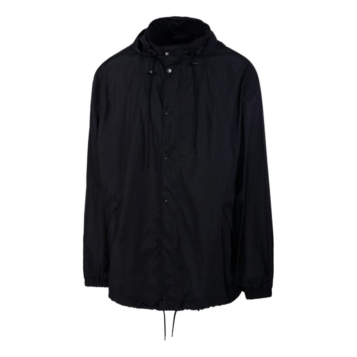 Balenciaga Political Stencil Windbreaker 'Black' 791285TPO061000