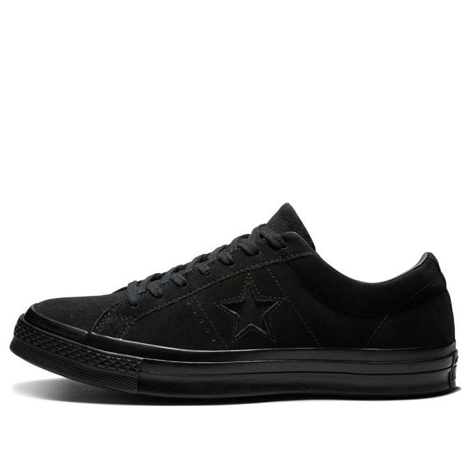 Converse One Star Low 'Triple Black' 162950C