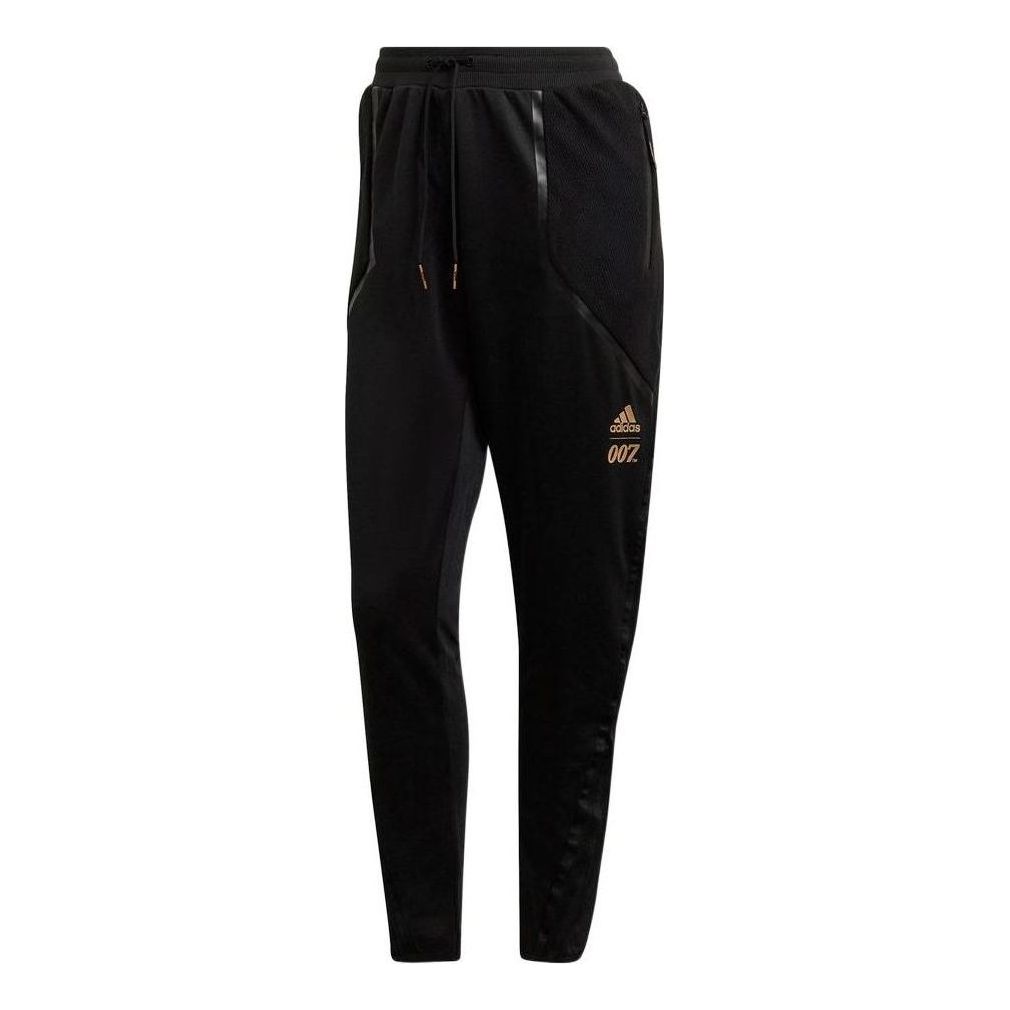 (WMNS) adidas x James Bond Sportswear Track Pants 'Black' GN6816