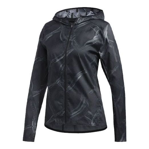 (WMNS) adidas Training Sports Hooded Jacket Black DW5960