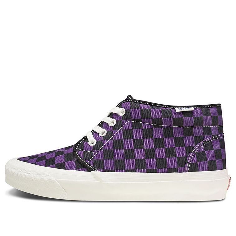 Vans OG Chukka LX 'Checkerboard - Heliotrope' VN0A4U3GXC9