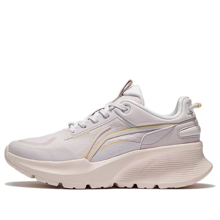 (WMNS) Li-Ning Eazgo 'Grey Cream' ARES006-3
