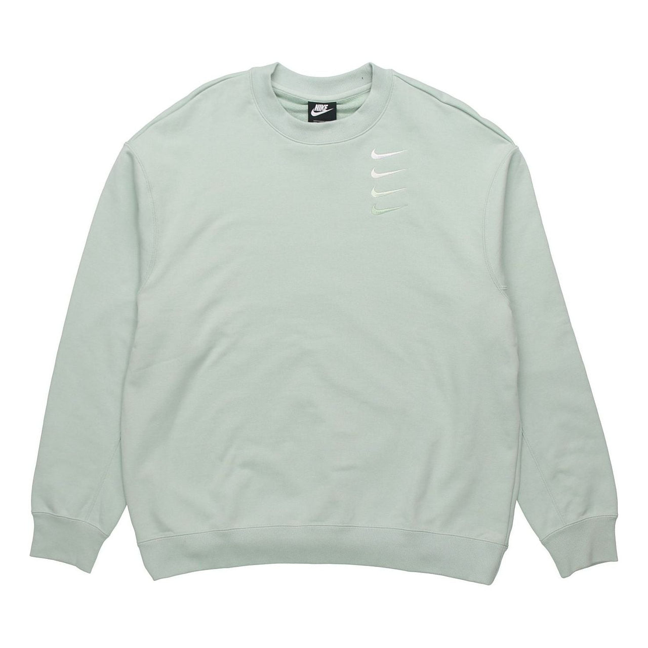 Nike Swoosh Gradient Pullover Round Neck Green Light green DA3193-330