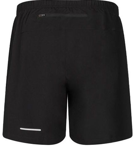 ASICS Logo with Back Zip Pocket Shorts 'Black' 2011D048-001