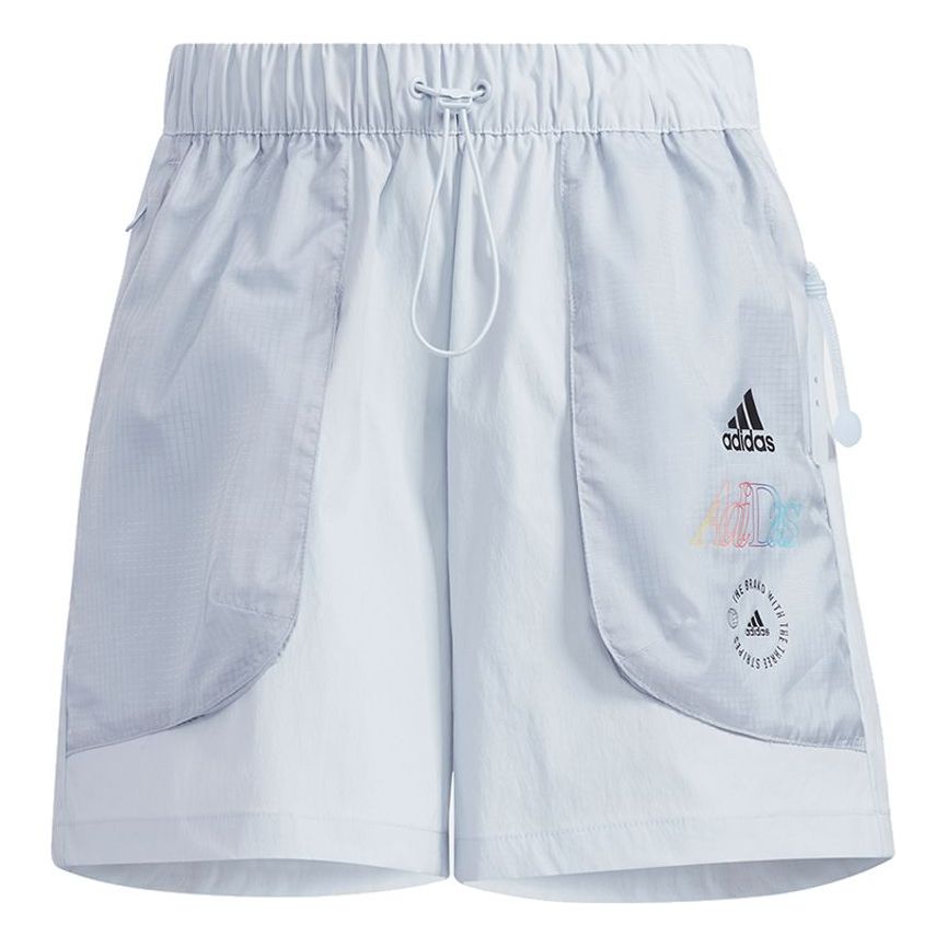 (WMNS) adidas Woven Shorts 'Blue' HA3632