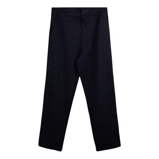 Converse Solid Color Casual Pants 'Black' 10018820-A04