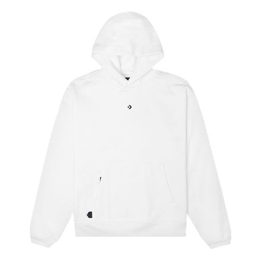 Converse Court Ready Vented Pullover Hoodie 'White' 10020972-A01