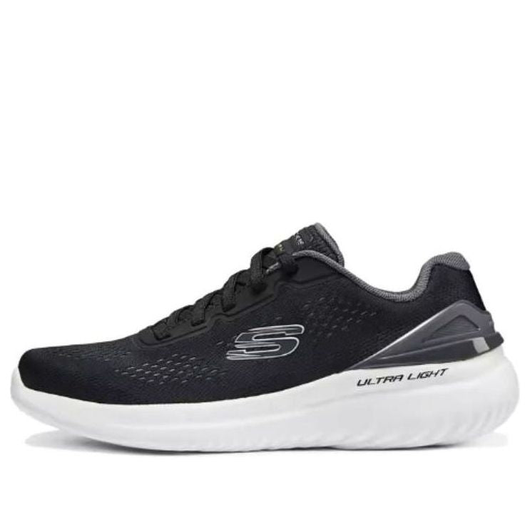 Skechers BOUNDER 2.0 Lace Up Running Shoes 'Black' 232776-BKGY