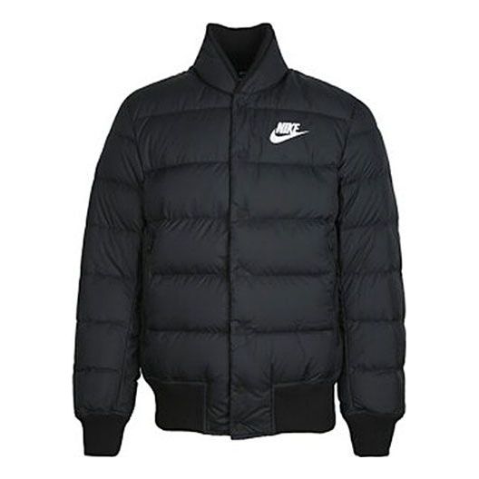 Men's Nike Stay Warm Sports Down Jacket Black 928820-010