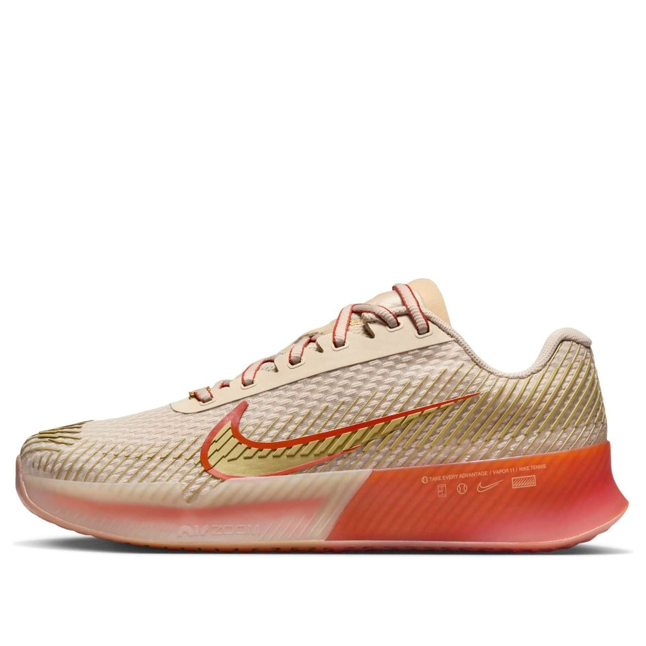 (WMNS) Nike Court Air Zoom Vapor 11 Premium 'J'aime Paris Collection Sanddrift' FQ3165-103