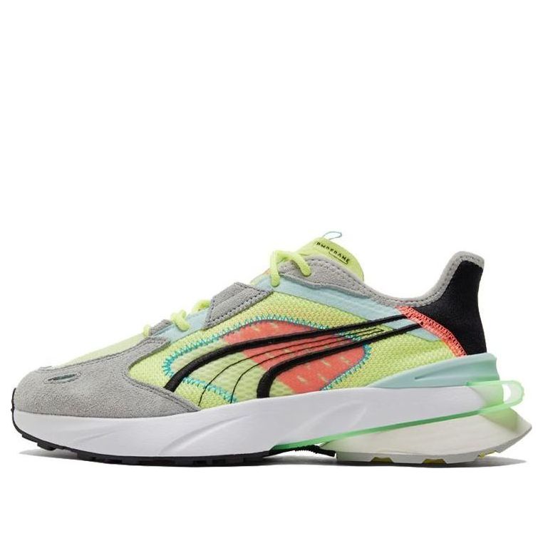 PUMA PWRFRAME OP-1 Abstract 'Solar Yellow' 382649-01