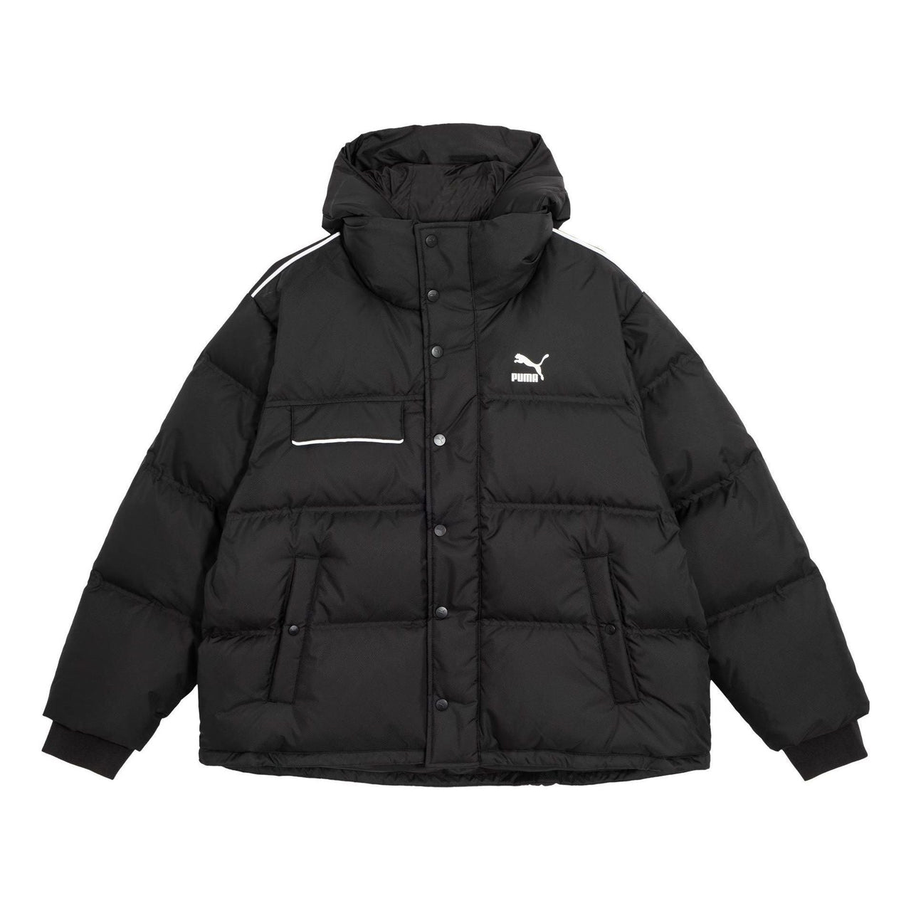 PUMA Winter Hooded Ultra down Coat 'Black' 539230-01