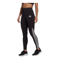 (WMNS) adidas Sportswear Colorblock Leggings Asia Sizing 'Black' GL9460