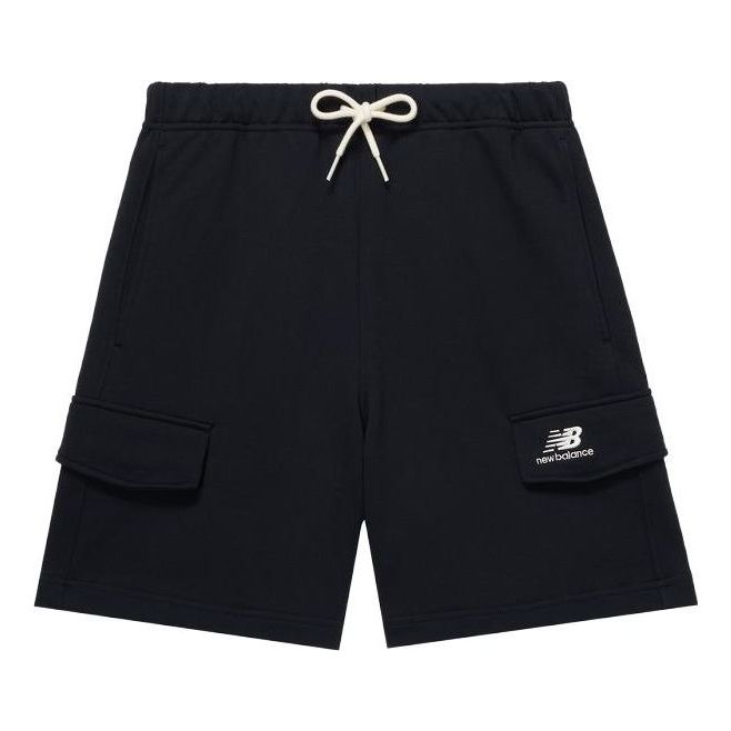 New Balance Logo Cargo Shorts 'Black' 5VD24043-BK